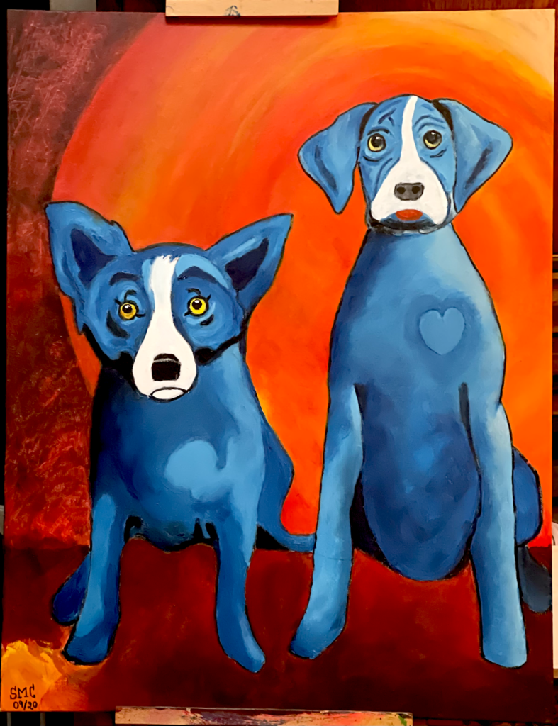 2 Blue Dogs
