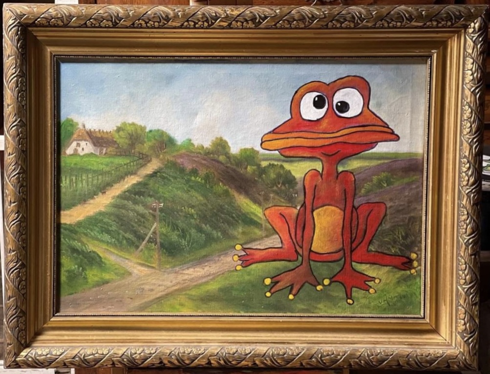Fjollet frø